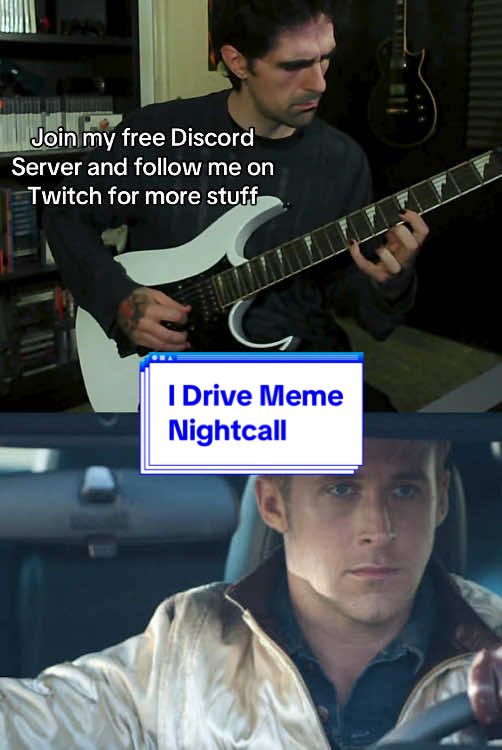 You can join my Discord server by the link on my Twitch about page (/delik6te) pr by following me on Patreon (/delikate). Links are in bio 🚰 #meme #memestiktok #ryangosling #driving #nightcall #electricguitar #fyp #foryourpage 