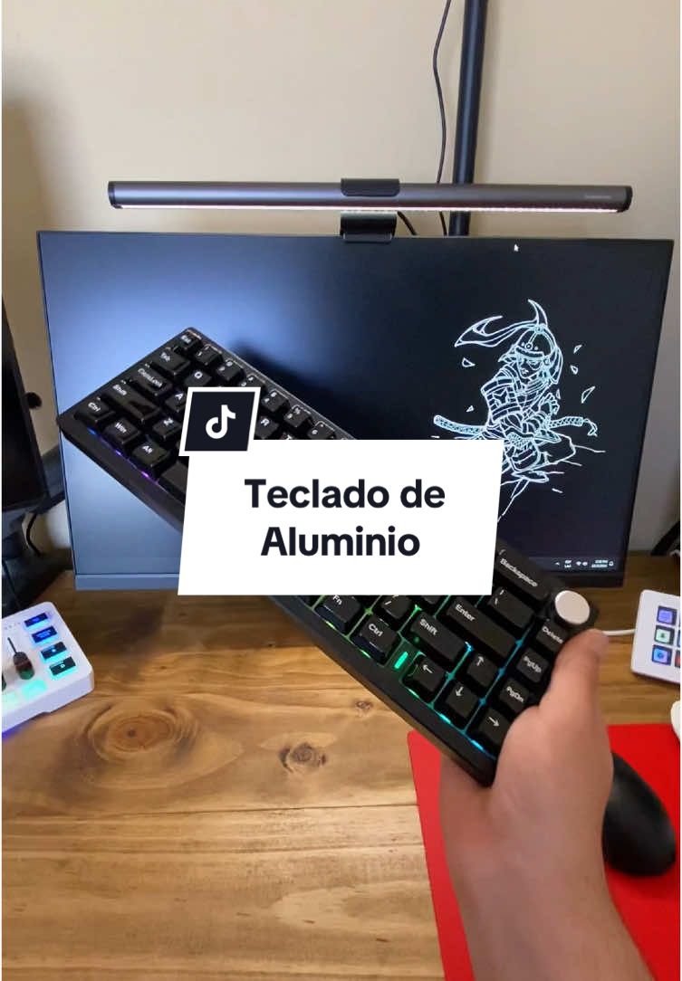 Teclado de Almunio: Yunzii AL68 #tech #valoran #pcgaming #chile🇨🇱 #fy 