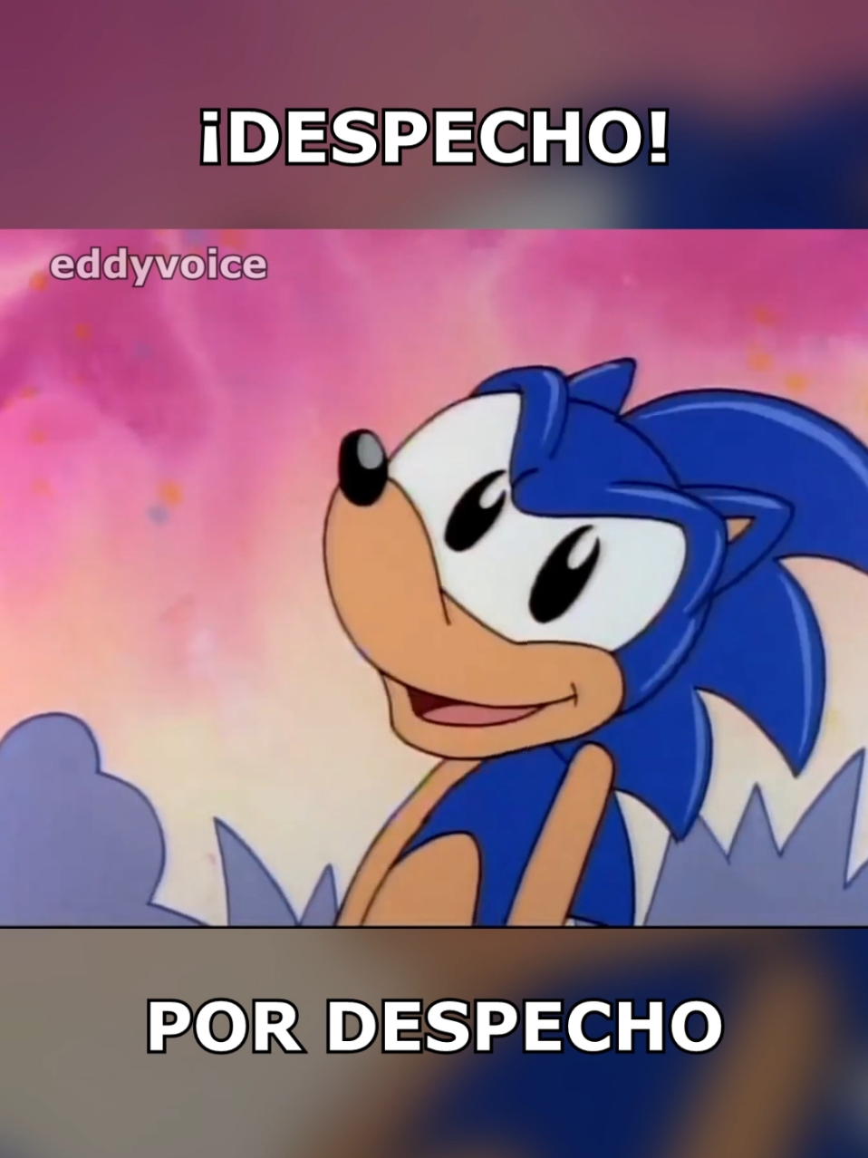 Sonic despecho #sonic #sonicthehedgehog #sega #humor #comedia 