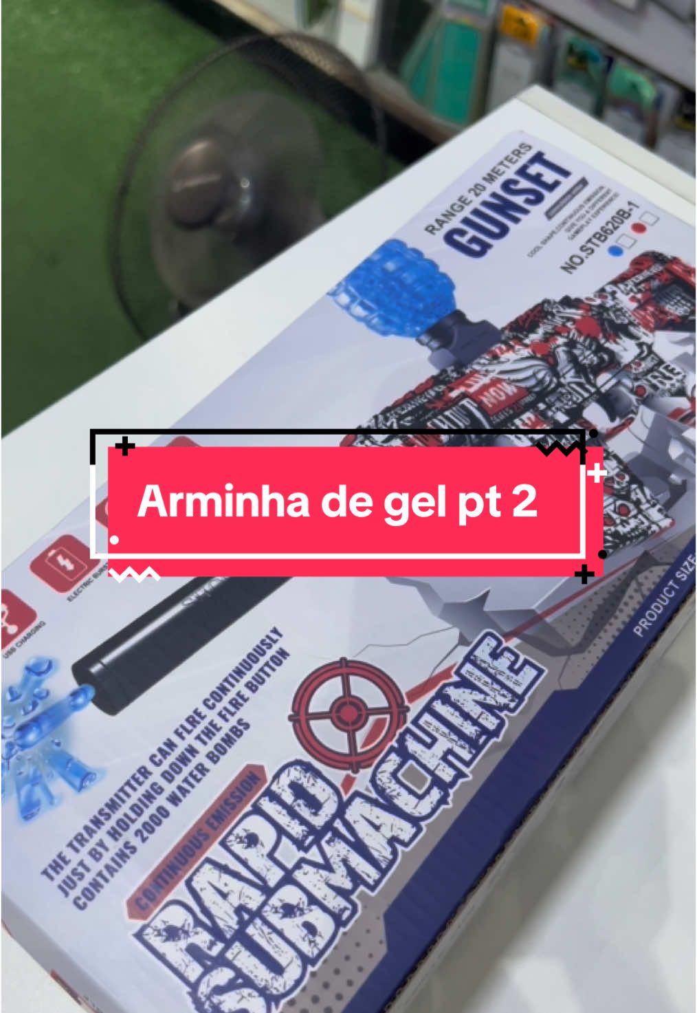 Olha quem voltouuuu!!! 💙💙 ARMINHA DE GEL, temos disponovel ja no josso site na cor vermelha e azul! Não perca tempo e garanta a sua ja antes que acabe!  #arminhadegel #arminhadebrinquedo #armadegel #brinquedos #brincadeiradecriança 