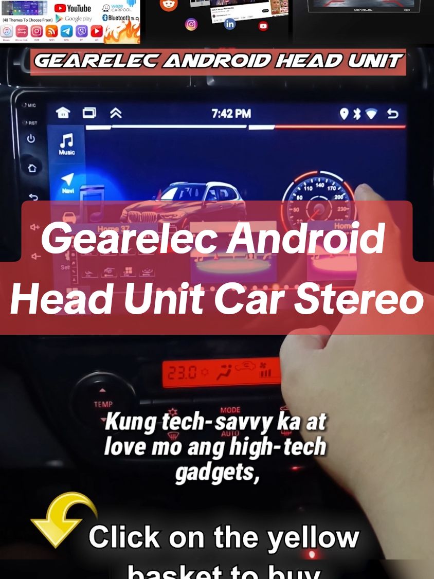 GEARELEC ANDROID HEAD UNIT CAR STEREO #caraccessories #carstereo  #androidheadunit #androidcarstereo #affordablecarstereo #affordableandroidheadunit #plugandplayandroidheadunit #androidheadunitforcar #howtoinstallandroidheadunit #howtoinstallcarstereo #gearelec #gearelecheadunitandroid13 #fyp 