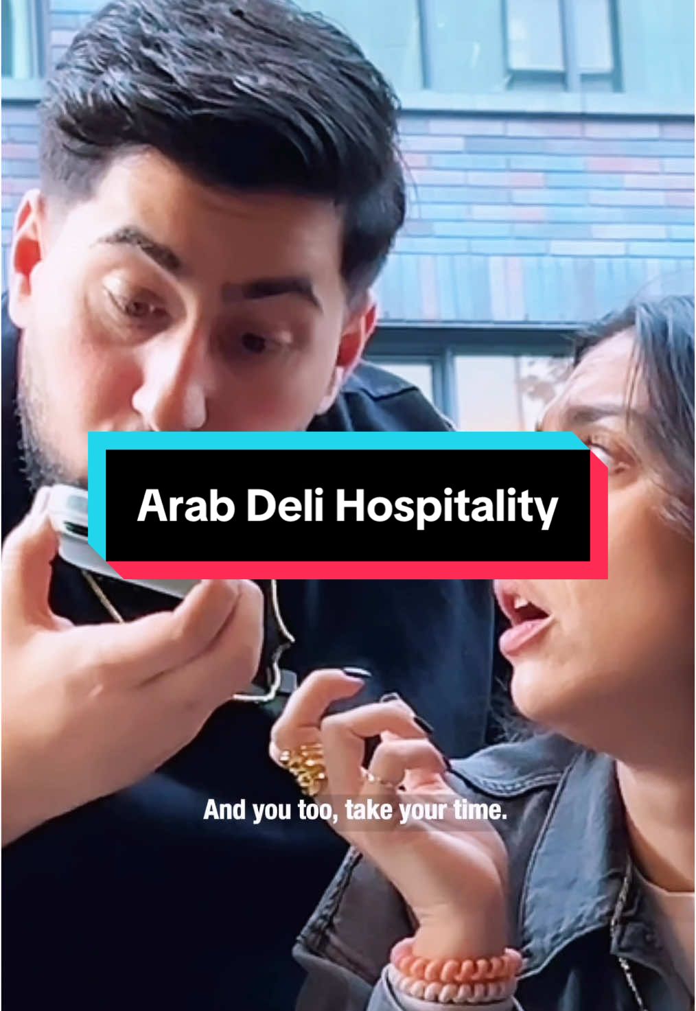 Habibtiiii take your time….. 😂 #fyp #arab #deli #nyc @Christina Mavronas 