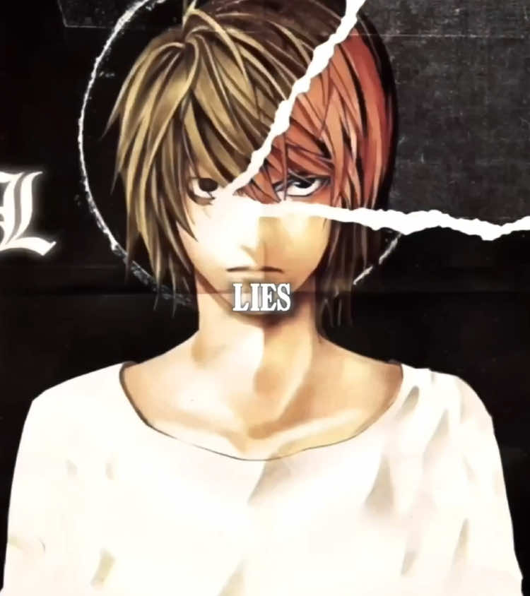 Monsters who always tell lies. | #deathnote #fyp #wtfjcb #lightyagami #llawliet #edit #deathnotedit 