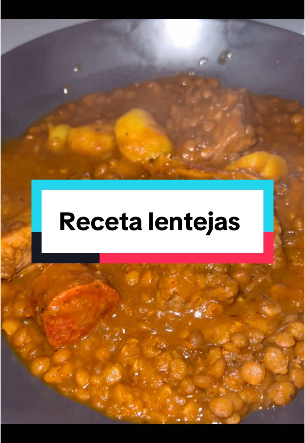 Lentejitas para este frioo🥶🥣 #recetas #lentejas #recetasfaciles #cocina 