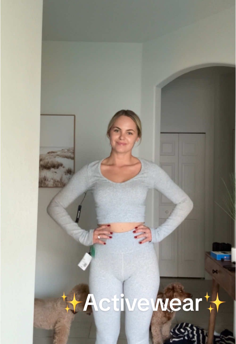 Can’t get over forever21’s active wear! #forever21 #activewear #workoutset #cottonset #cottonwear #cottonleggings #softgirlera #blonde #affordablefashion #affordableactivewear 