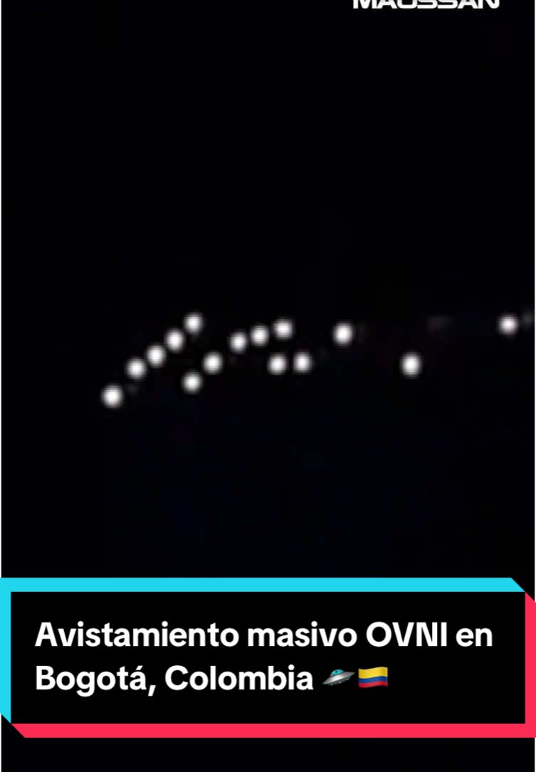 Avistamiento masivo OVNI en Bogotá, Colombia 🛸🇨🇴 #jaimemaussan #maussan #ovni #ufo #uap #alien #extraterrestre #nohumano 