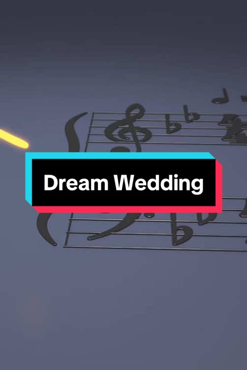 👰‍♀️ Dream Wedding #piano #sheetmusic #satisfyingvideo #fyp 