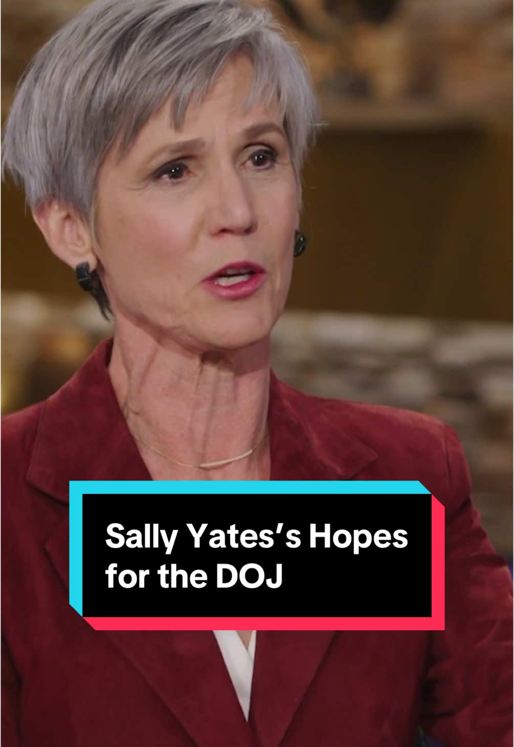 Former Attorney General Sally Yates discusses her hopes for the Department of Justice despite Trump's controversial appointees #DailyShow #SallyYates #DOJ 