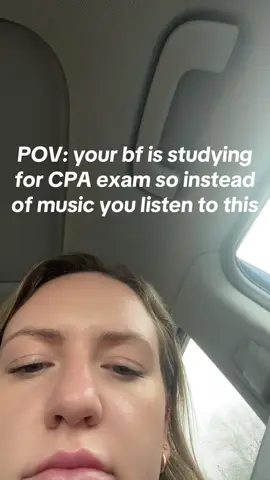 Not shown: the best car nap of my life after this boredom knocked me tf out #cpaexam #beckercpa 
