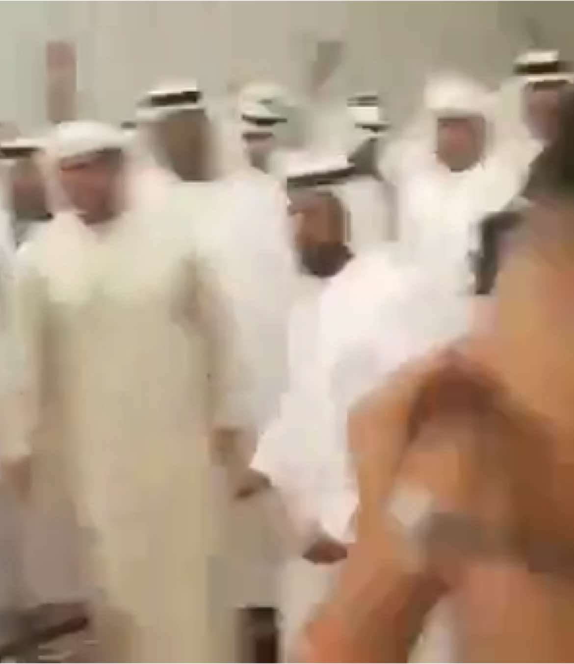 المغفور له الشيخ طحنون بن محمد بن خليفة آل نهيان و نجله الشيخ الدكتور منصور بن طحنون بن محمد آل نهيان