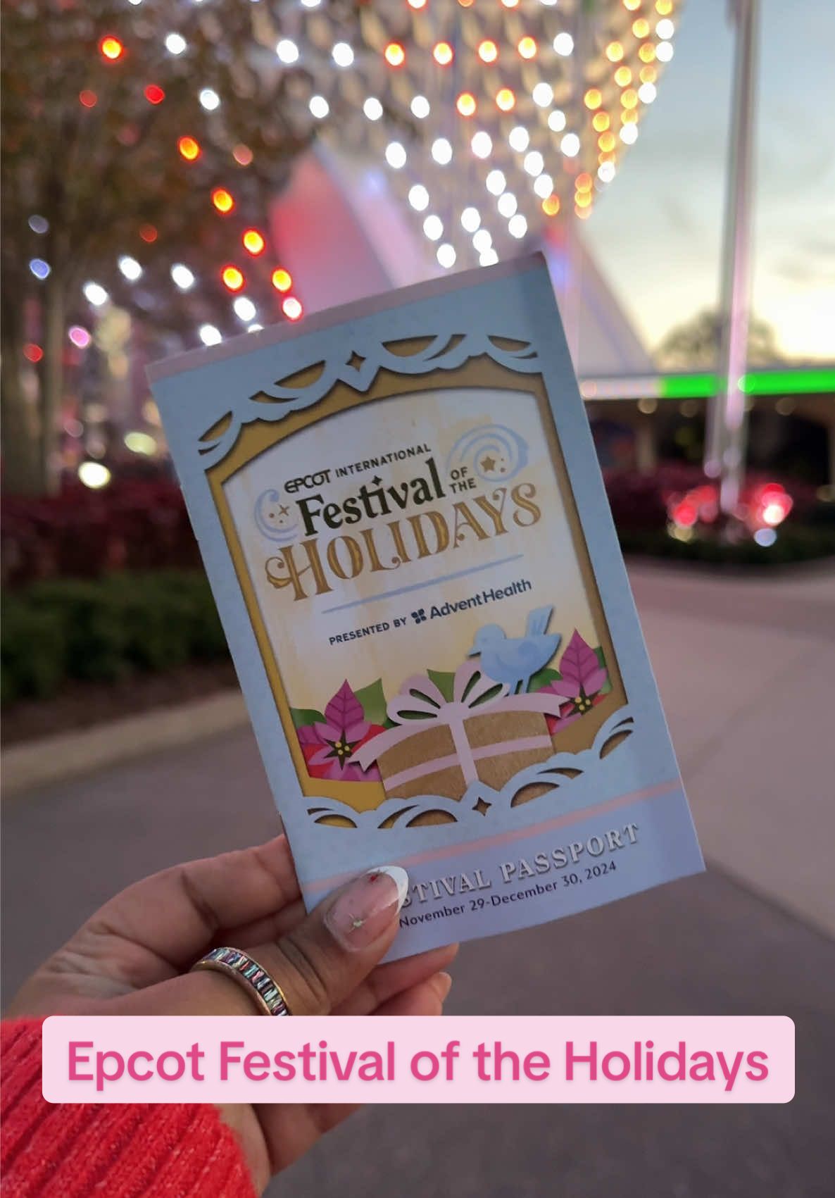 My first time going to Epcot’s Festival of the Holidays was a sucess! What should I try next time? #epcot #epcotfestivals #festivaloftheholidays #epcotfestivaloftheholidays #waltdisneyworld #disney #epcotfoodreview #epcotfestivalreview #disneyfood #disneyworldfood #disneyholidays #holidayactivities #holidaysinorlando #festivaloftheholidays2024 