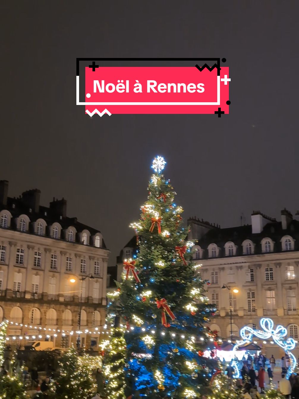 🎄 Noël à Rennes 🎄 Plongez dans la magie des fêtes avec les illuminations scintillantes, le marché de Noël chaleureux et l’ambiance féerique du centre-ville ! ✨ Baladez-vous dans les rues décorées et laissez-vous emporter par l’esprit de Noël breton. 🎅🎁 🎥 #rennes ✨ #RennesEnFete  🎄 #MarchéDeNoël  🌟 #IlluminationsDeNoël  🎁 #EspritDeNoël  🍫 #ChocolatChaudEtVinChaud  📍 #Bretagne  #noel  #rennes 