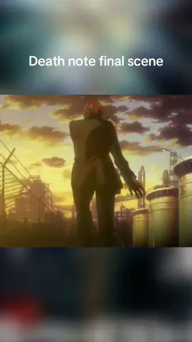 death note || light yagami last scene #deathnote #lightyagami #fyp #anime #sad #ending #blowthisup #fy 