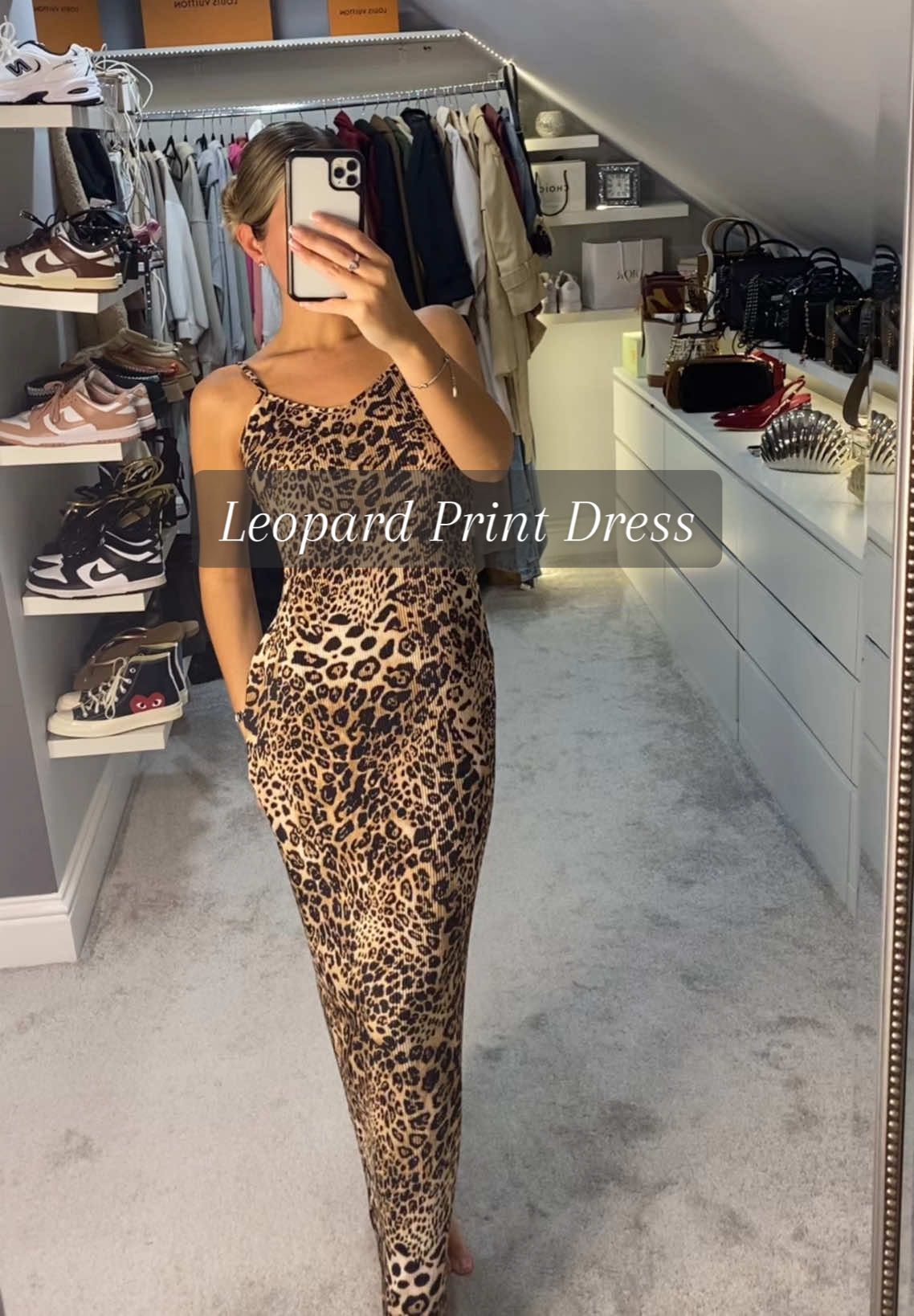 This leopard print dress is stunning 😍 @UNIQUE21GB  #leopardprint #dress #maxidress #tiktokmademebuyit 