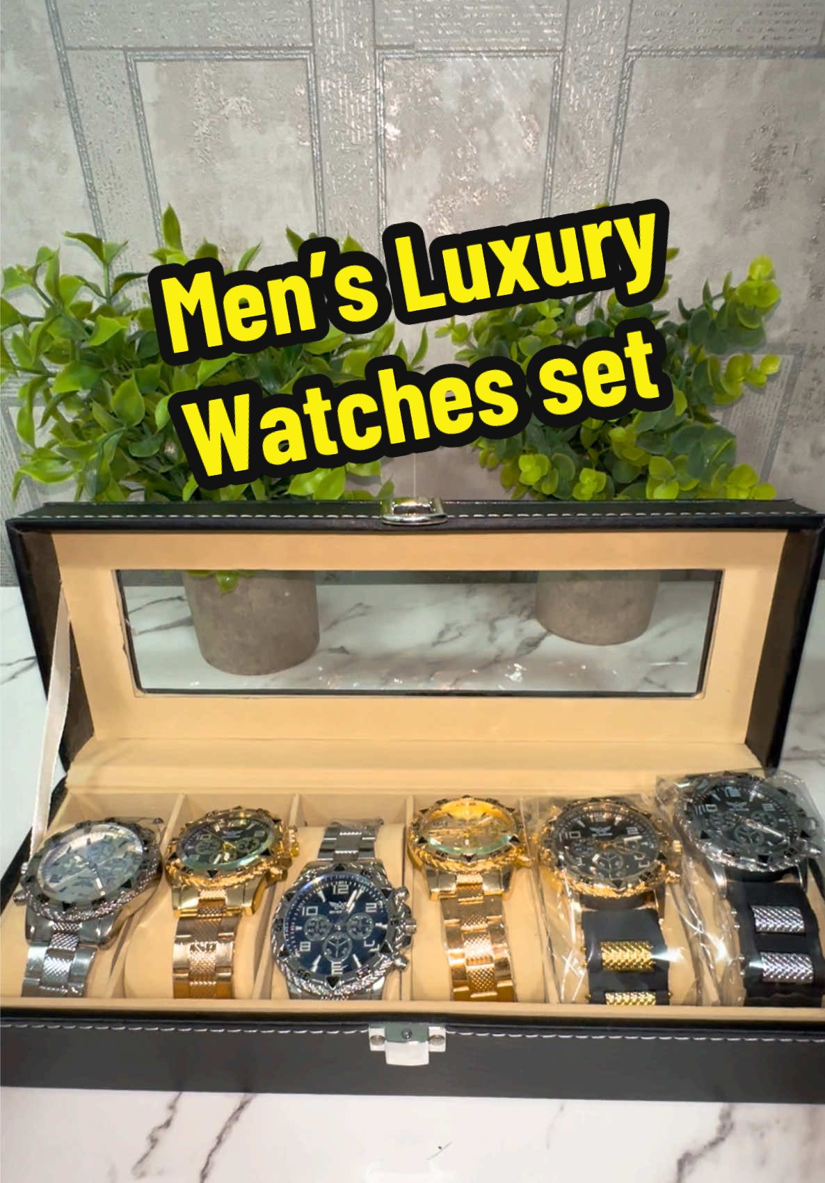 Men's Business Round Dial Analog Quartz Watch Set, Men's Watches for Men Luxury Watches Watch Set with Box, Fashionable Wristwatch Set for Men As Gifts#fyp #tiktokmademebuyit #skintok #watches #mensfashiontips #foryou #fyp #foryou #giftset #fyp #menwatch #watches 