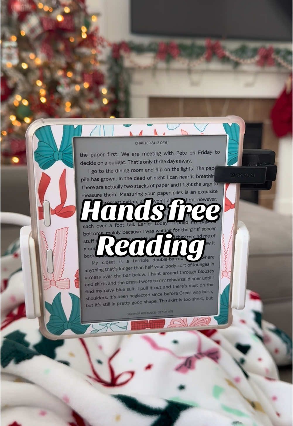 Hands free reading with Kobo is easy because the screen auto rotates making it easy to connect a remote page turner 😏 #kobo #kobolibra #kobolibracolor #kobolibracolour #handsfree #remotepageturner #kindle #BookTok #kindleoasis #booksta #boomstagram