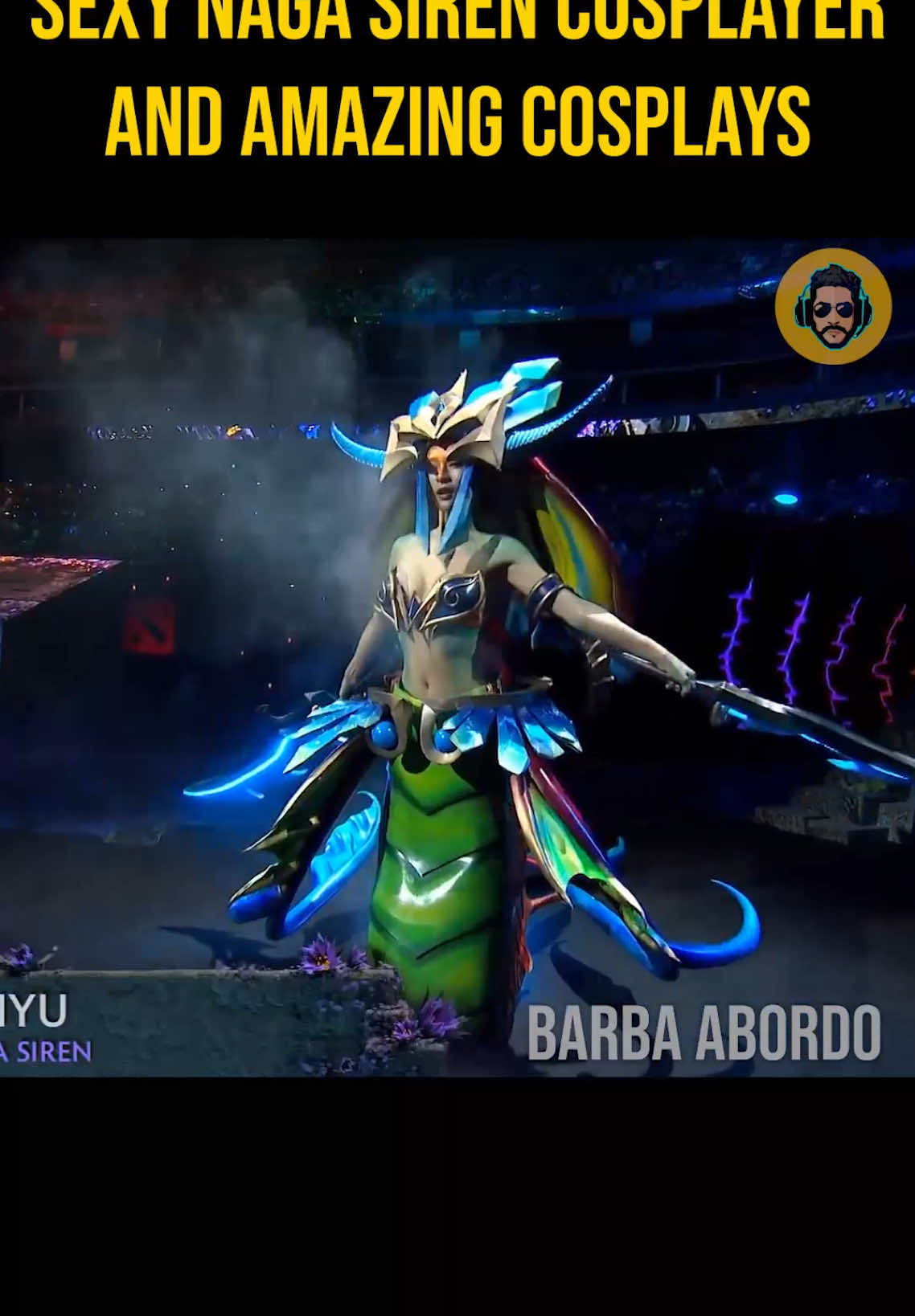 Sexy naga cosplayer and amazing cosplays #dota #dota2 #dota2wtf #dota2memes #fyp #cosplay 