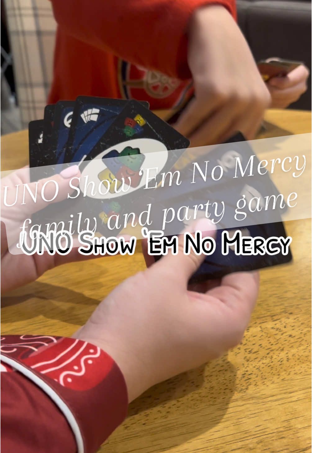 Uno Show ‘Em No Mercy family and party game is perfect for Christmas and now in the sale on Tiktok Shop #uno #unocard #unoreverse #familygames #familygamenight #kidsgame #christmas2024 #tiktokmademebuyit #spotlight 