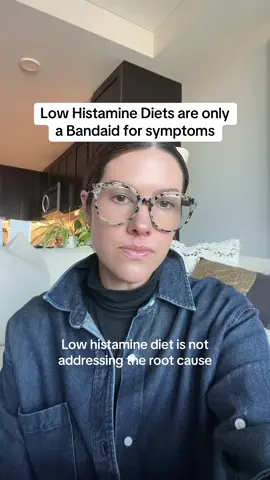 Low histamine diet is not where healing ends - it is only a symptom management tool #functionalmedicine #histamineintolerance #guthealth 
