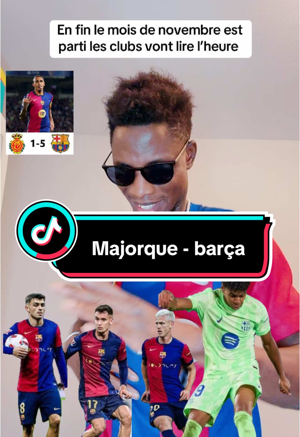 Majorque 1-5 barça #