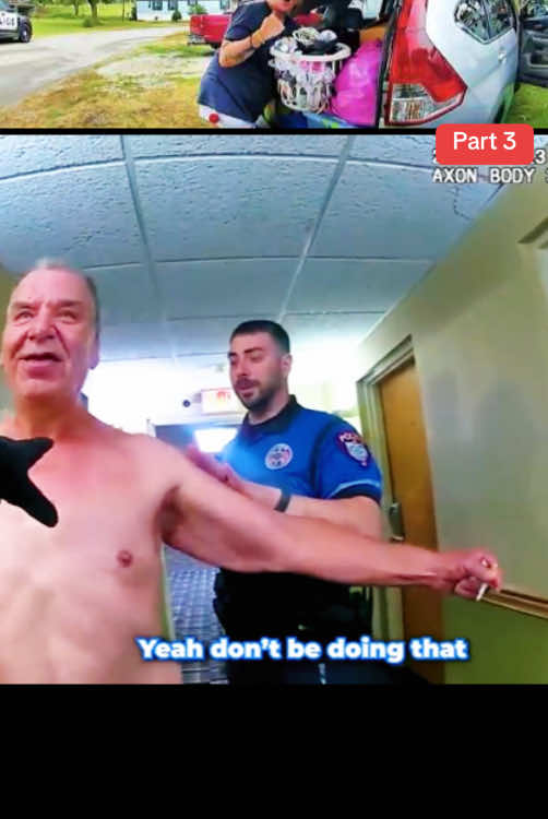 Karen Goes Nuts After Getting Evicted #police #policeofficer #cops #copsoftiktok #jail #usa 