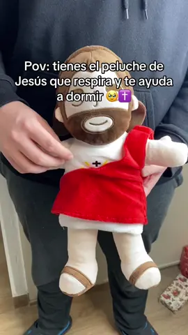 Ahora es una necesidad mi peluche de Jesús 🥹✝️❤️ #jesus #cristianismo #tiktokcristiano #peluche #dios #amen #jesusteama  . . Peluche relajante de Jesus para cristianos y creyentes de Dios