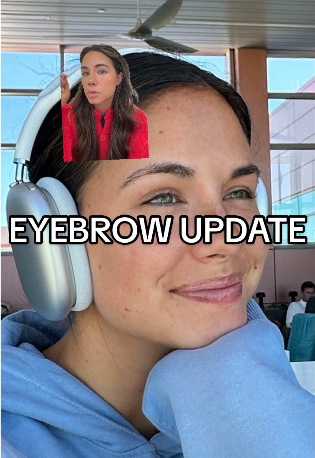 EYEBROW UPDATE🕺 (serum is @Babe Original ) #greenscreen #eyebrowgrowth #eyebrowshaping #babelash #babeoriginal #babepartner 