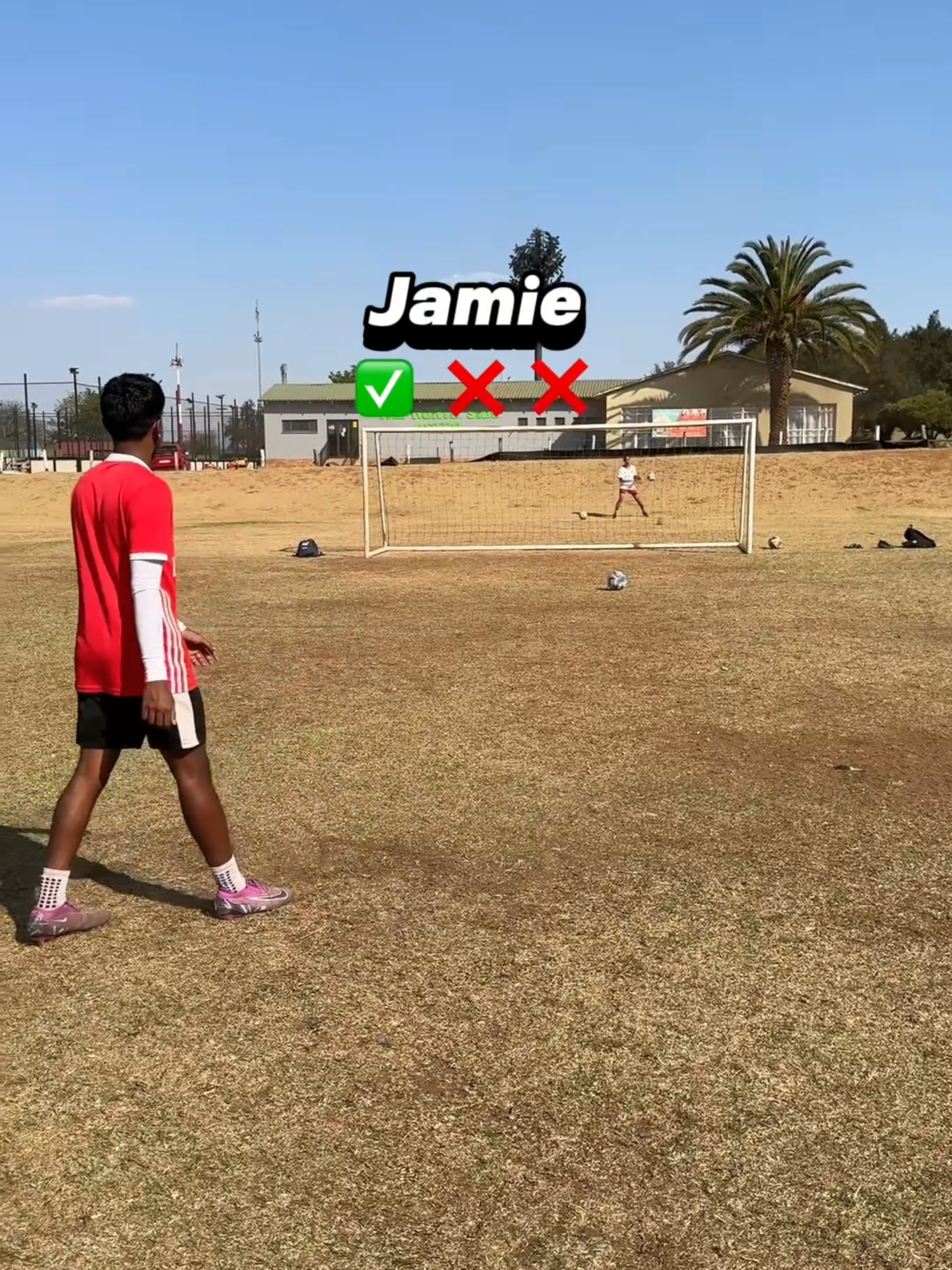 Epic Penalty Shootout Challenge on the Field #BVIRAL @jamie.gounden