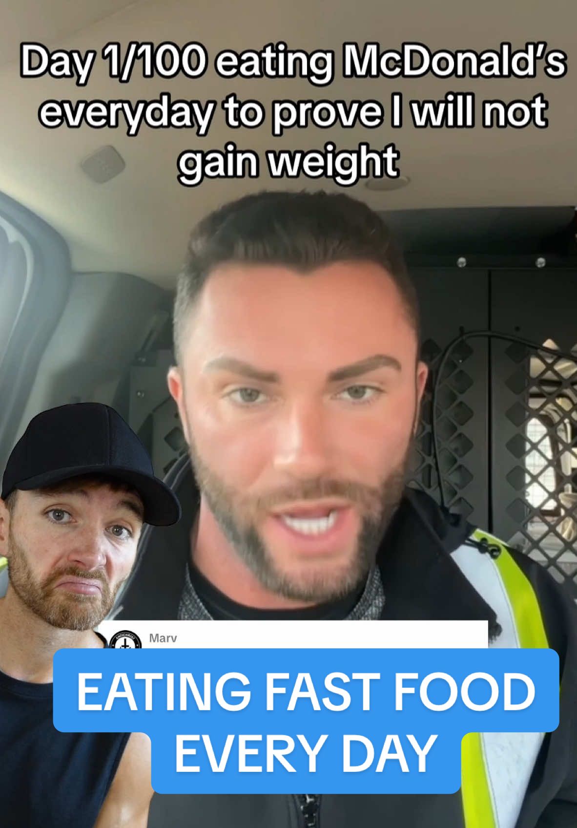 Replying to @Marv what happens if you eat McDonalds every single day? @Zona Eats  Well, we actually know. A lot of people who think about fast food immediately think of ‘Super Size Me’, the famous documentary which showed the filmmaker (RIP) gaining weight rapidly and ruining their health. However, they were reported to eat 5,000 calories ish per day, alongside a sedentary lifestyle. You can actually say this about a lot of foods. If you overeat them and gain weight, this could also impact some health markers. Since then, several other people have tried similar experiments, a lot of the adverse effects were either 1) not seen 2) not seen as much. For example, my friend Jordan Syatt ate McDonalds every single day in the context of a reduced-calorie diet, and lost weight during the experiment. So, it’s a good idea to know that a lot of fast food isn’t likely to be the most nutritious choice (often high in calories, added sugars, saturated fat, sodium, etc etc). But, it’s also a good idea to know that you can still enjoy your favourite foods and improve your health. Because a lot of people think they need to banish all of their favourite foods completely, which often prevents them from making sustainable long term changes. P.S., at the end of each post, I post a reminder that if you enjoy my content and would like to support me, you can preorder my new book ‘Fat Loss Habits’, a practical and actionable fat loss book which releases in January. It is currently on sale with a 17% extra discount on Amazon U.K. and a 10% extra discount on Amazon U.S. There are also a limited number of signed copies available in the U.K (Iink on profile). #mcdonalds #fastfoodlife #bigmac #takeaway #takeawayfood 