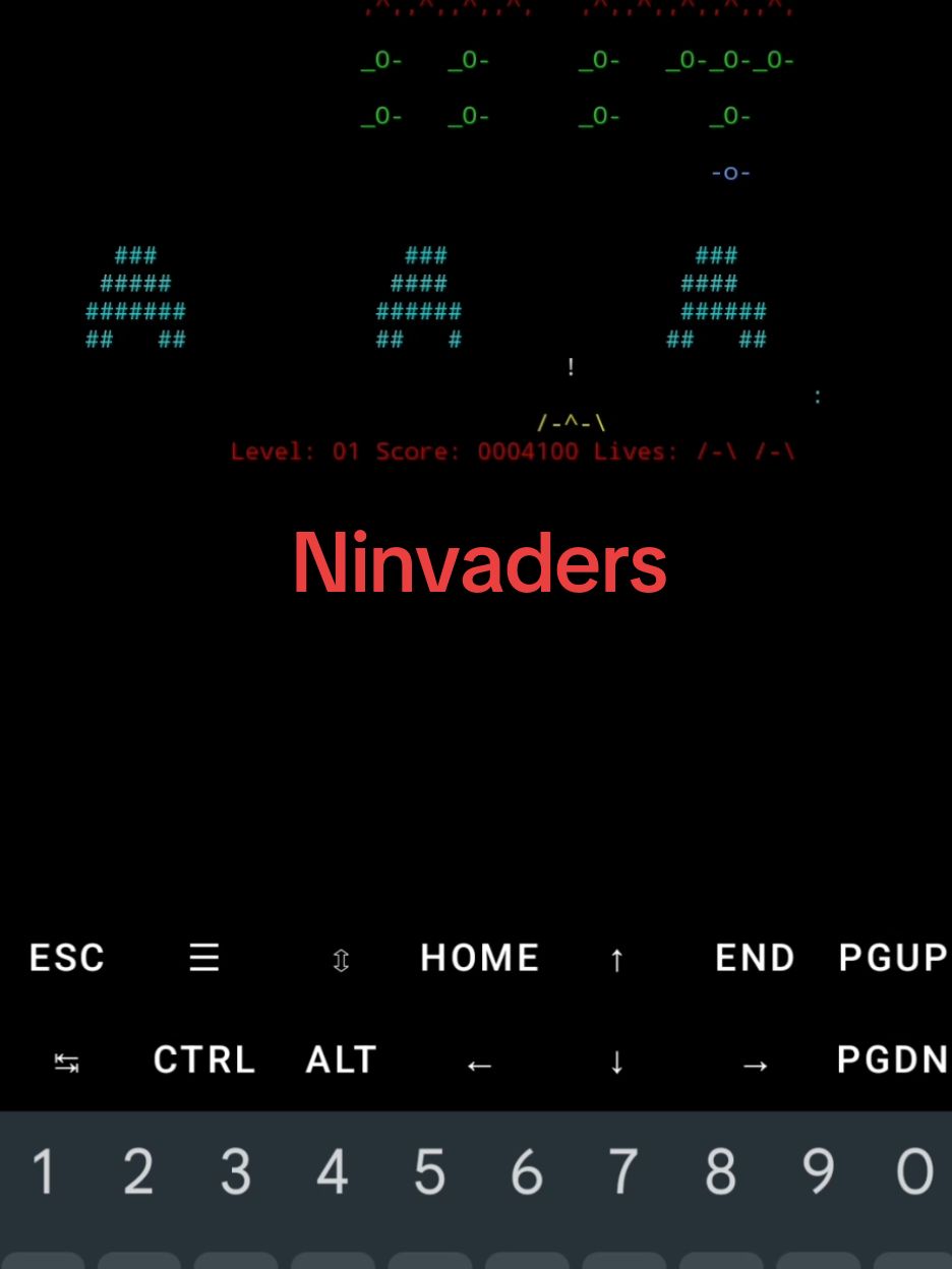 Membalas @oscar_x099  Ninvaders #ninvaders #android #termux 