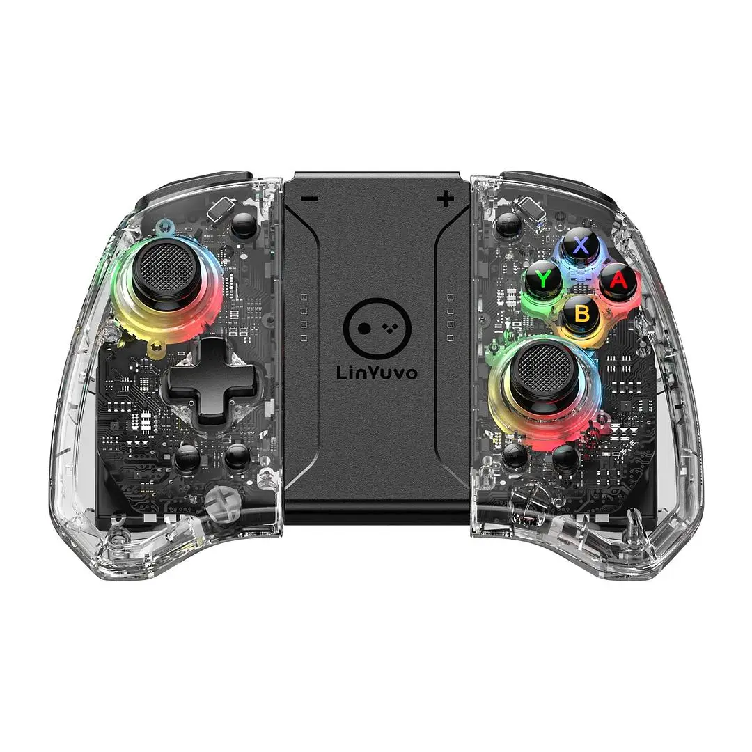 Who needs a basic controller when you can have the Manette sans fil LinYuvo KS41 Meteor Light Joycons pour Switch/OLED with customizable features, motion control, dual vibration, and turbo for only €58.69? 🎮✨ Say goodbye to ordinary controllers and hello to a gaming powerhouse that will take your gameplay to the next level! Who needs a regular joystick when you can have a high-tech gadget in your hands? Upgrade your gaming experience now and immerse yourself in a world of endless possibilities! 🕹️🔥 #GamingPowerhouse #UpgradeYourGame #HighTechGadget #EndlessPossibilities #NextLevelGaming