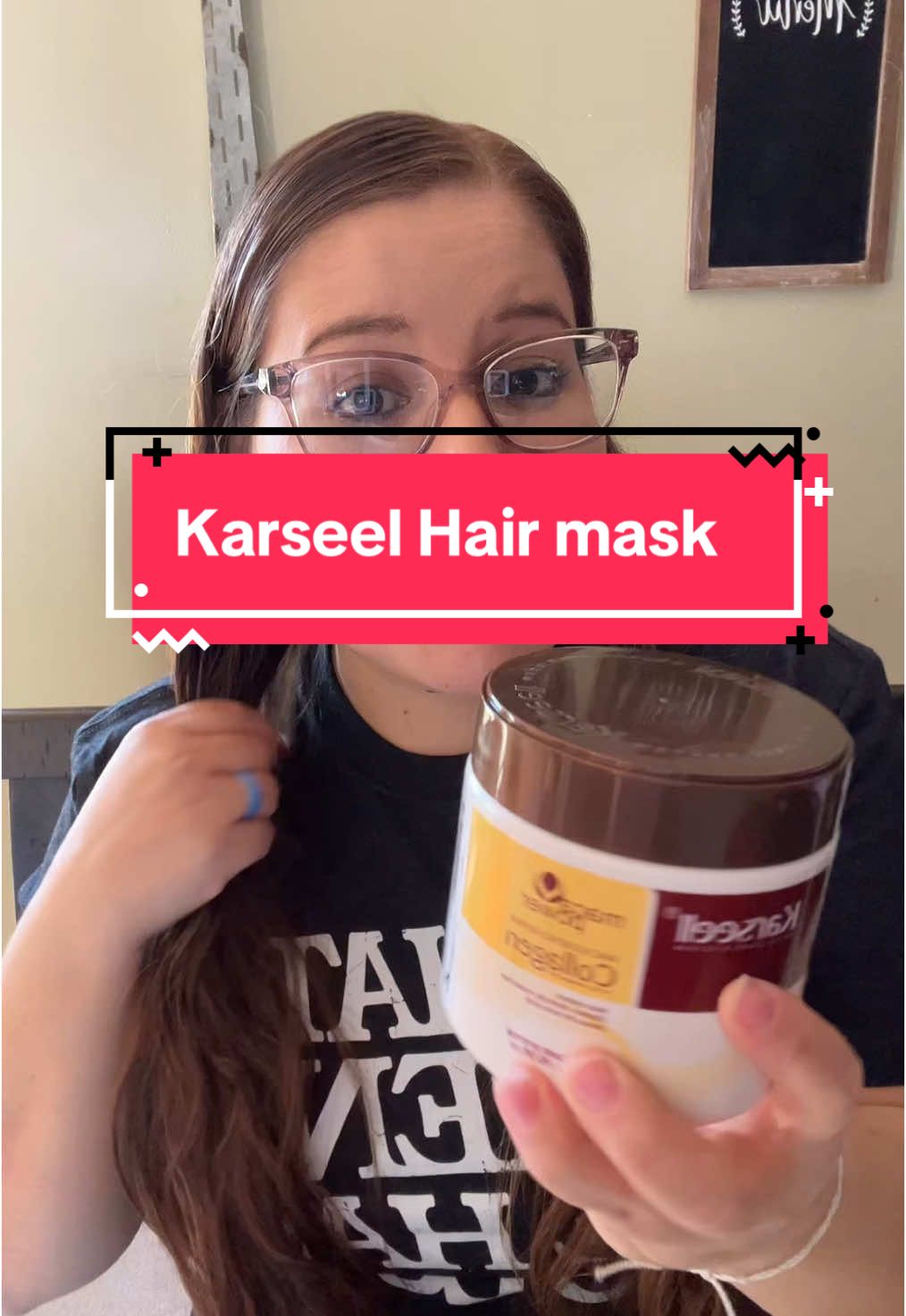 Karseell maca power collagen for dry, damaged hair. Flash sale for only $20.39 +free shipping! @Karseell Official #hair #hairmask #collagenmask