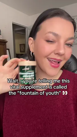 It’s called the fountain of youth supplement for a reason #nicotinamideriboside #nad #antiaging #resultsmayvary #skincare #haircare #SelfCare #GlowUp #tiktokshopdeals #holidayshopping #tiktokshopblackfriday #tiktokshopcybermonday #giftguide #viralsupplements  *this is not intended to treat or diagnose 