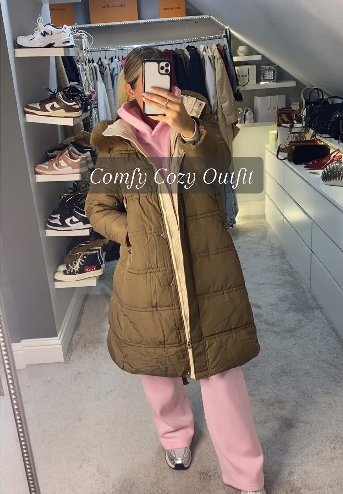 Comfy Cozy Vibes 🧸💗  #cozyoutfit #cozyvibes #comfyclothes #winterfashion #tiktokmademebuyit 