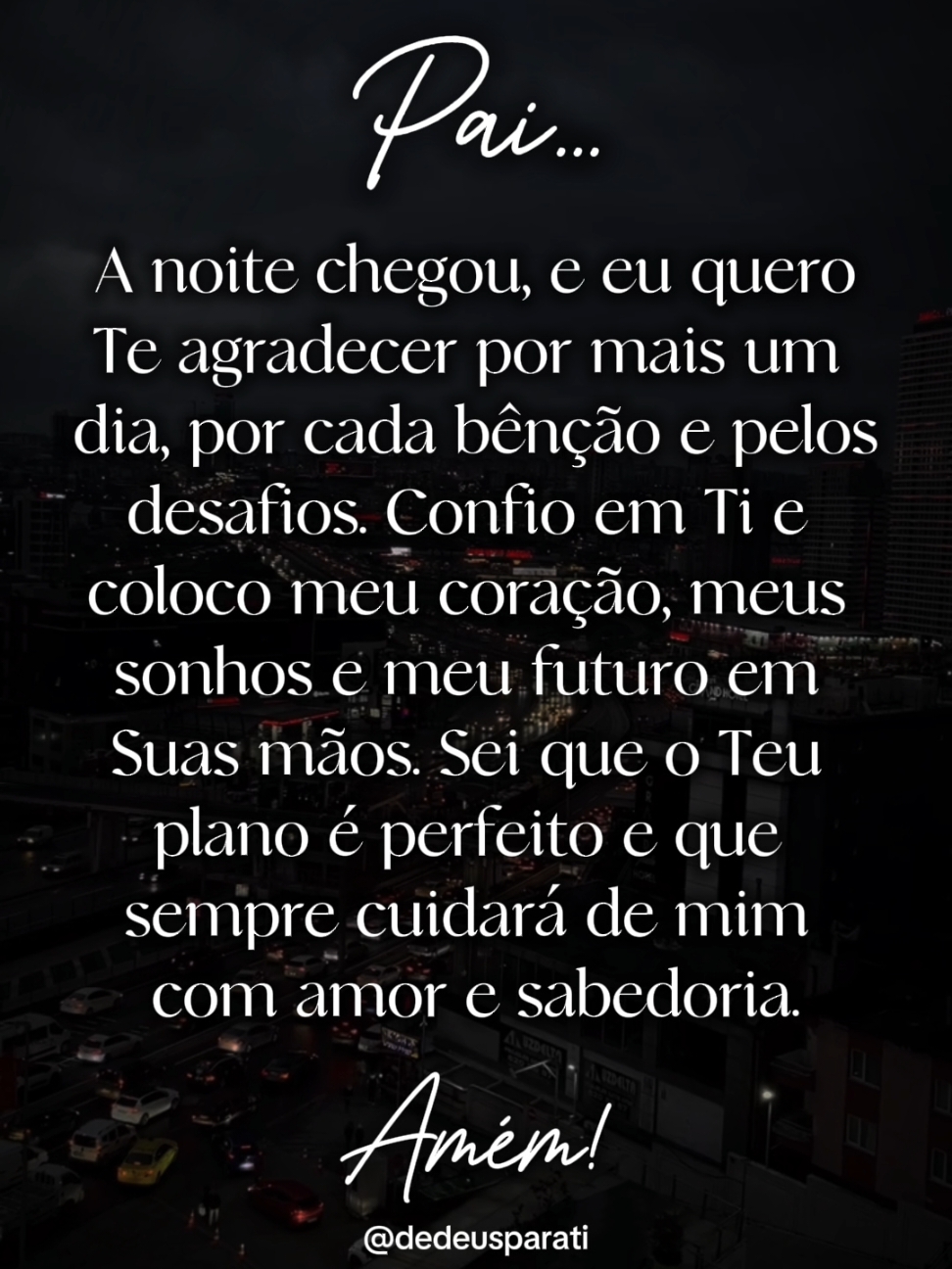 Boa Noite Senhor, Gratidão! 🙏 #boanoite #boanoitee #mensagemdeboanoite #gratidão #fé #mensagem 