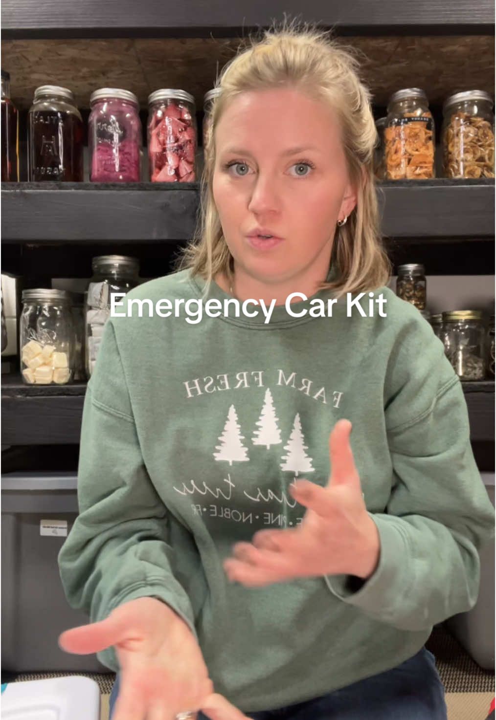 It is SO important to be prepared for this type of emergency. It can literally save your life #emergencypreparedness #emergencyprep #prepper #preptok #winter #snowstorm #blizzard 