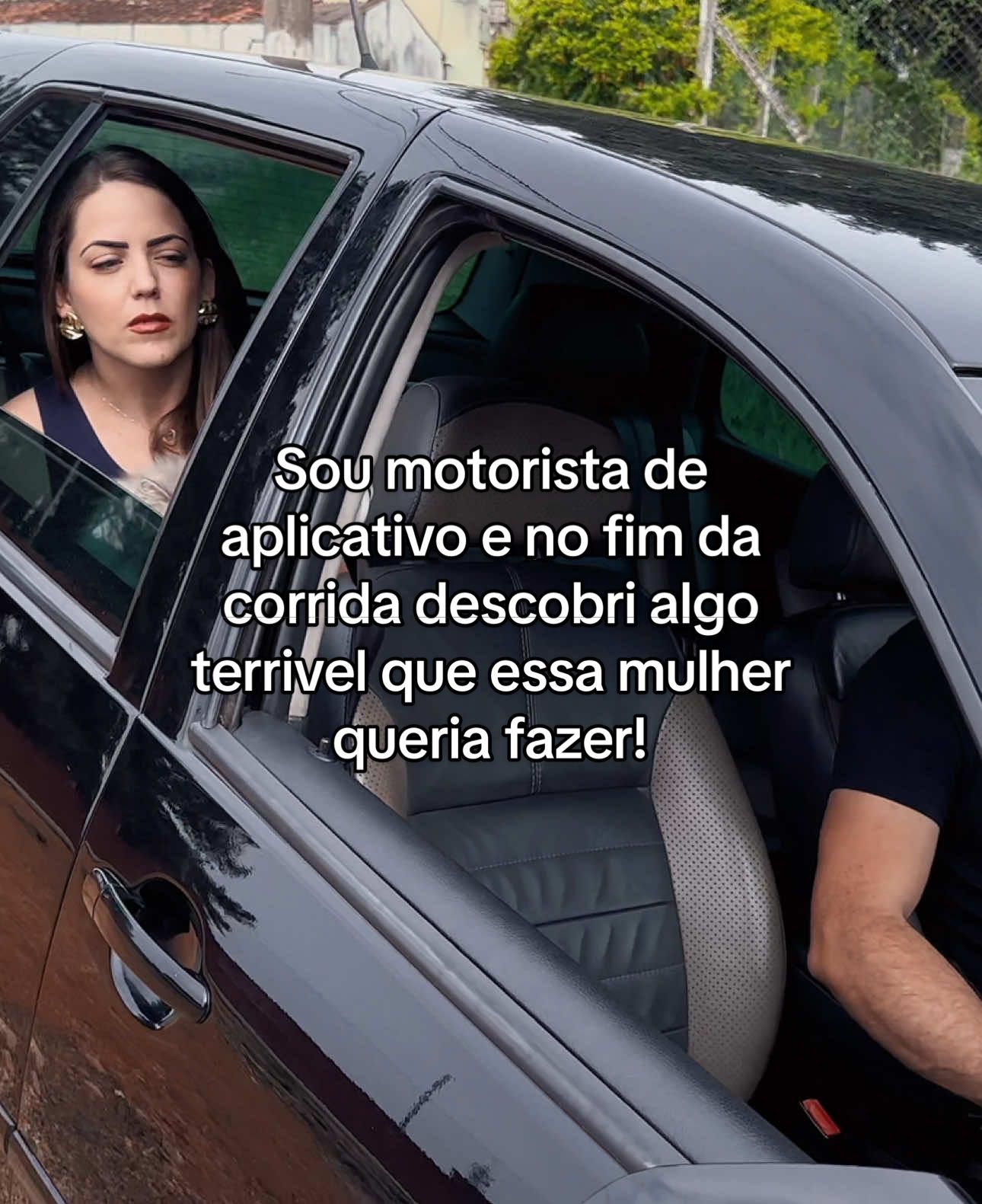 Sou motorista de aplicativo e no fim da corrida descobri algo terrivel que essa mulher queria fazer! #tamara #tamarakastro #novelas 