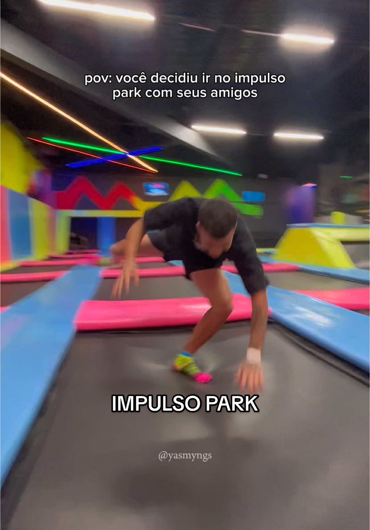 UMA DAS MELHORES EXPERIÊNCIAS DA MINHA VIDA KKKKKKKKKKKKK @Impulso Park #impulsopark #camaelastica #parquedecamaselasticas 