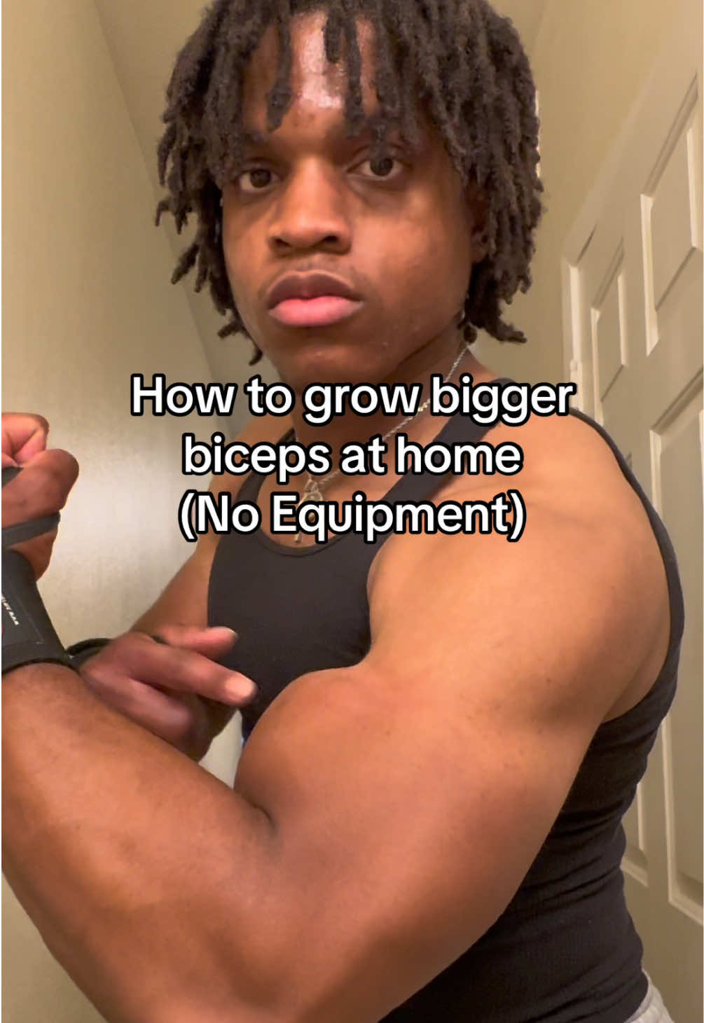 How to grow biceps at home #biceps #Fitness #workout #bicepsworkout #creatorsearchinsights #homeworkout #workoutathome #lifting 