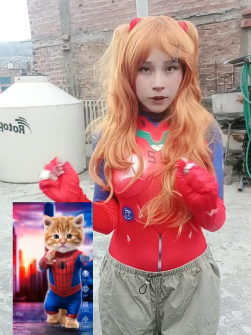 boomshakalakabom #aicat #gatoia #ia #anime #animecosplay #animegirl #asukacosplay #asuka #otaku 