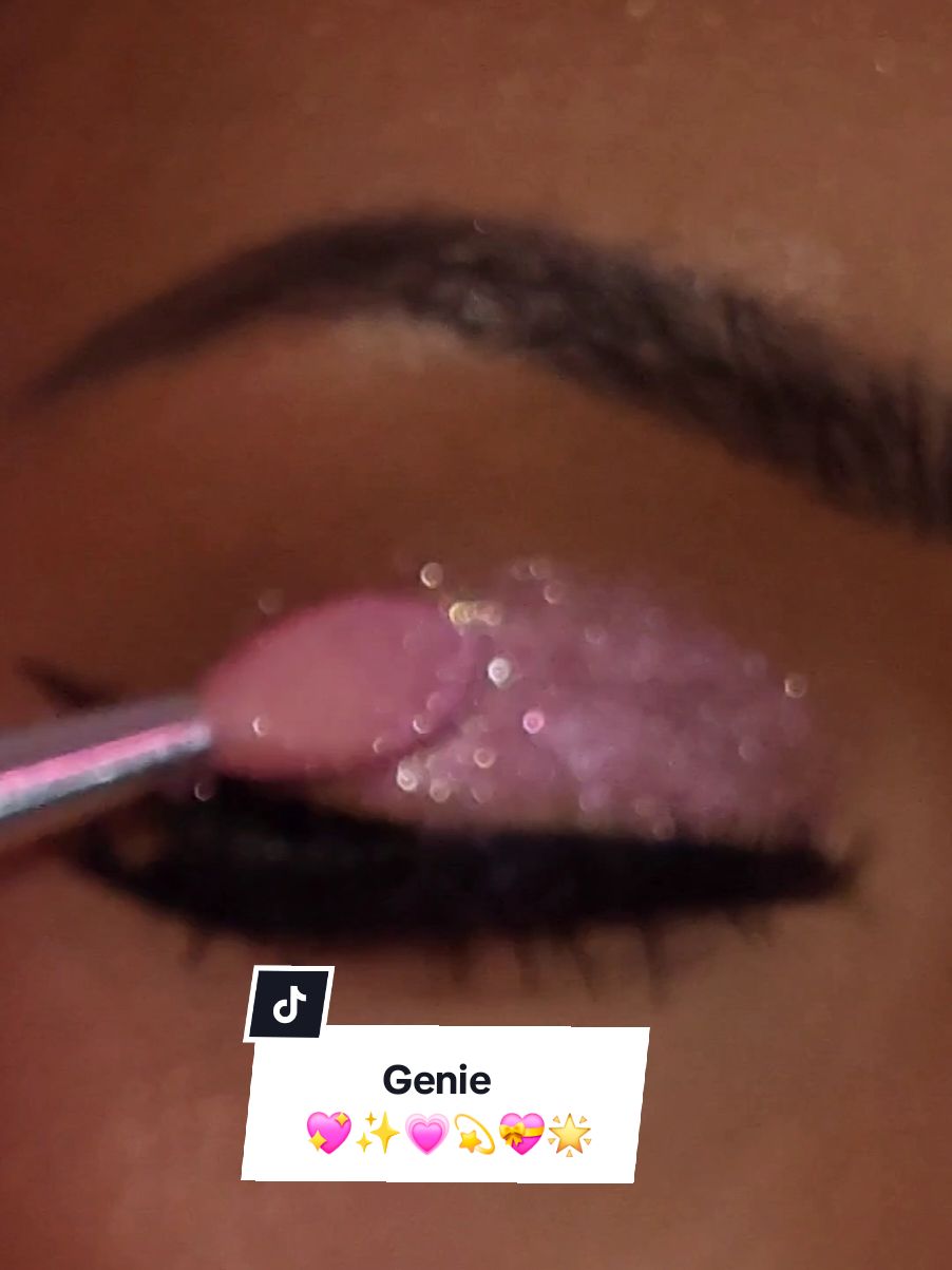 Our most viral top selling shade Genie is nearly out of stock! Now only £6.40 in our Cyber Monday Sale 💖✨️💕🌟🌸🌙#glitter #eyeglitter #glittereyemakeup #glittermakeup #glitterpigment #pinkglitter #rosegoldglitter #barbie #barbiemakeup #pinkprincess #sparkly #sparklyeyeshadow #pinkmakeup #pinkeyeshadow #rosegold #fyp 