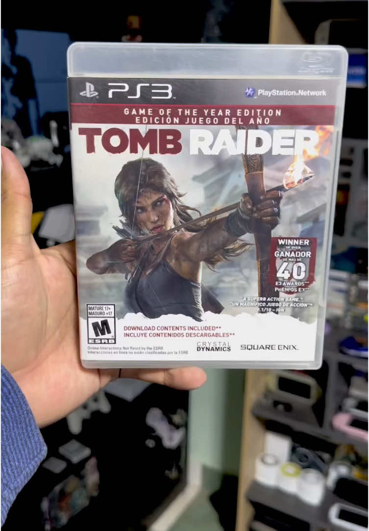 Tomb Raider (2013) para PlayStation 3  #tombraider #ps3 #playstation #videojuegos #videogames #laracroft 