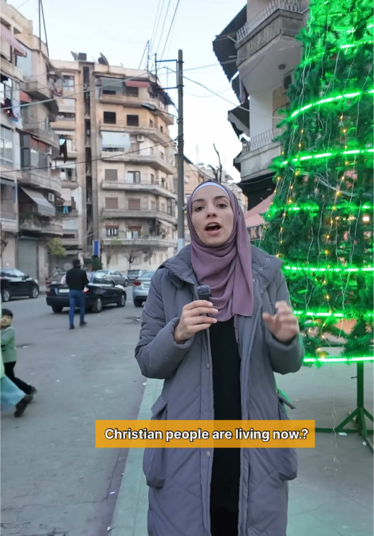 Meeting a Christian man in Aleppo city, meeting minorities is urgent, listening to their voices.  #Armenians  #Druze  #Kurds  #Christians