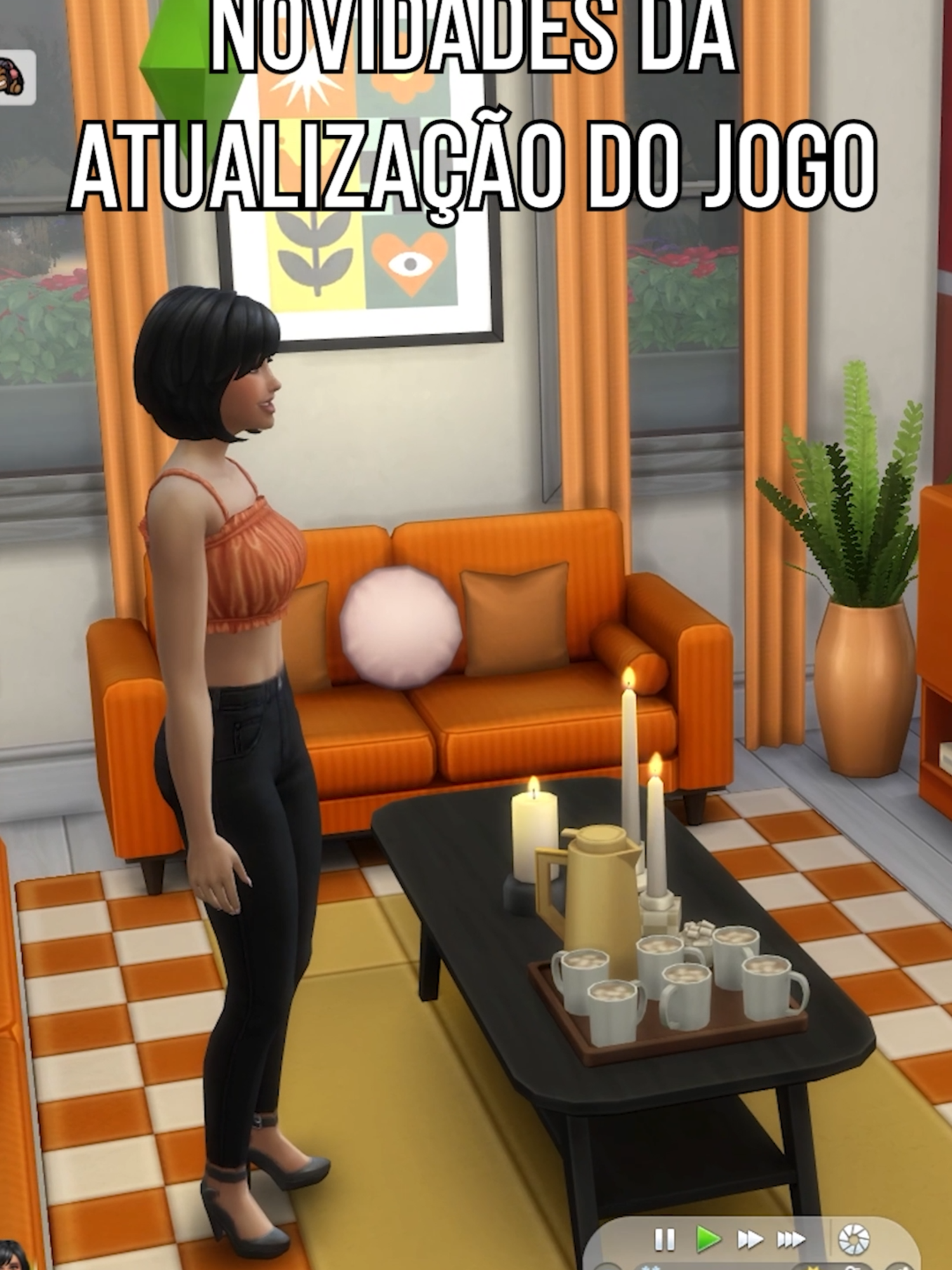 Novidades da Atualização 1.111 do Jogo - The Sims 4 #thesims #thesims4