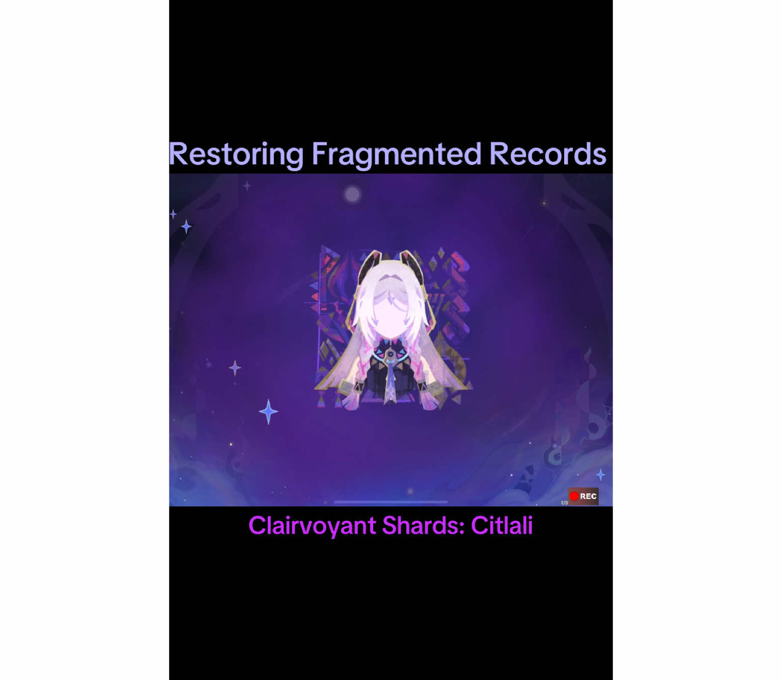 Restoring Fragmented Records  Clairvoyant Shards: Citlali #GenshinImpact #Restoringfragmentedrecords  #clairvoyant #citlali 