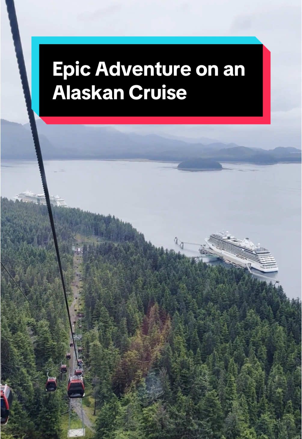 The ultimate action-packed adventure 🌲 Epic adventure on an Alaskan cruise 🎥 @Jacqui Gifford, T+L editor-in-chief  #traveltok #alaska #cruise #luxurytravel #adventure 