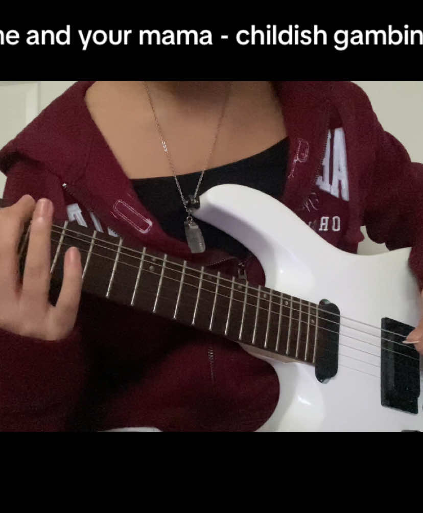 INTO YAAAHAHHH 🗣️🗣️🔥 #guitar #meandyourmama #childishgambino 