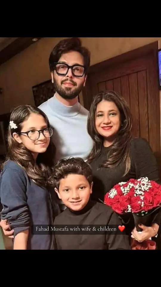 A gorgeous family!🥰 #fahadmustafa #pakistandrama #1millionaudition #fyppp #fyp #pakistancelebrities #kabhimainkabhitum 