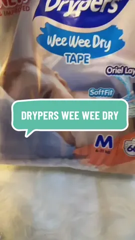 Dryers wee wee dry tape #drypers #weeweedry #drypersweeweedry #diapers #diapersmurah #lampin #lampinbayi #keperluanbayi 
