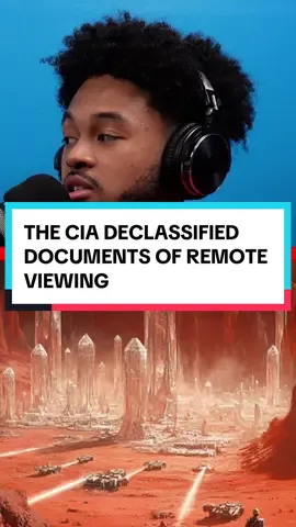 The CIA declassifies documents of Remote Viewing 😳🌌 #noregulars #podcast #fypシ #remoteviewing #astralprojection #cia #mars 